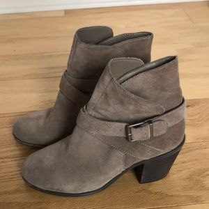 Brown Strap Booties